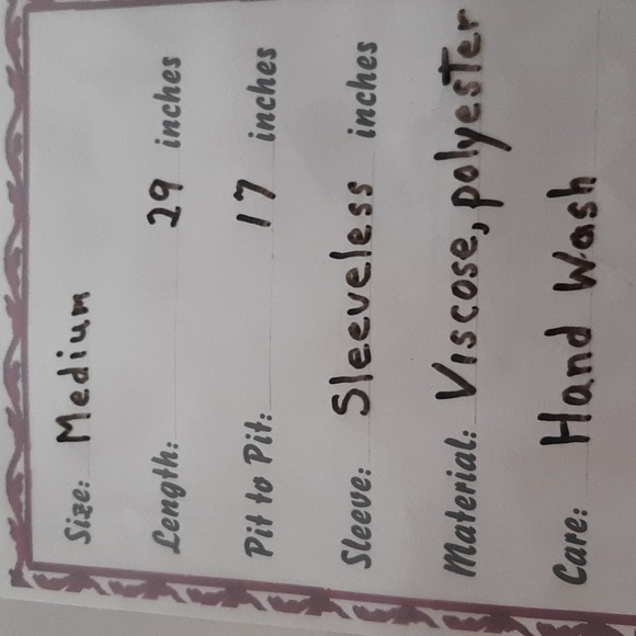 Coupe Collection, Sleeveless top Multi Colour Racer Back , Size Medium - Picture 15 of 15